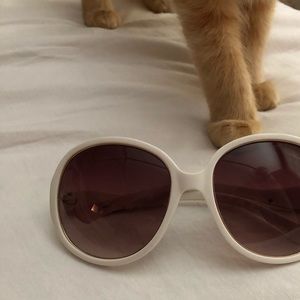 Oscar de la Renta Large Sunglasses